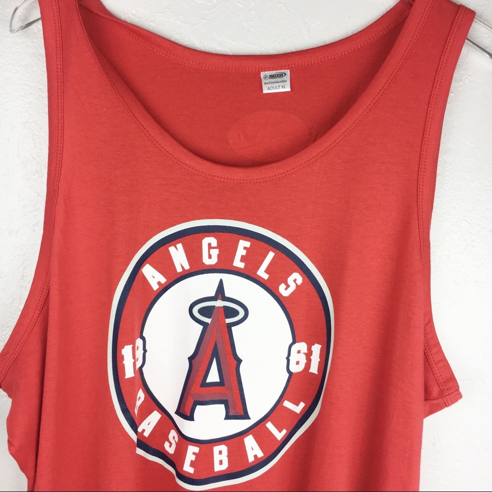 City of Angels Red Tank | MLB California Angels
